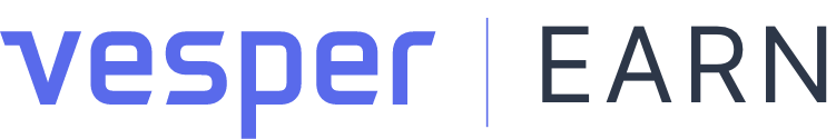 vesper earn logo